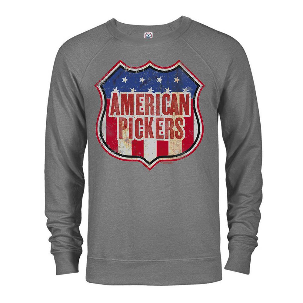 American Pickers Americana Lightweight Crew Neck Sweatshirt