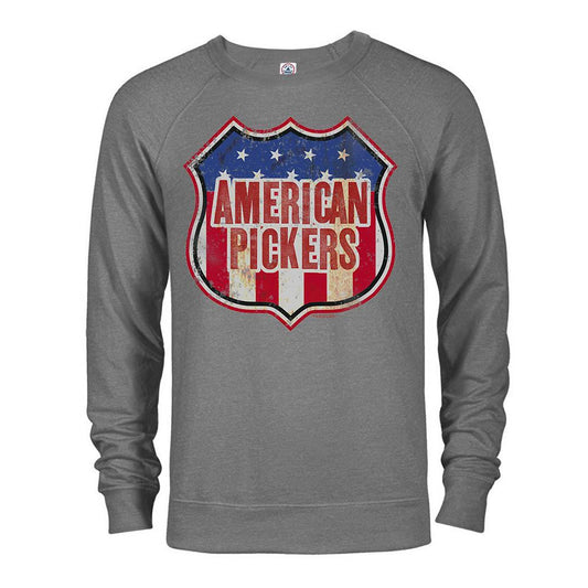 American Pickers Americana Lightweight Crew Neck Sweatshirt-2