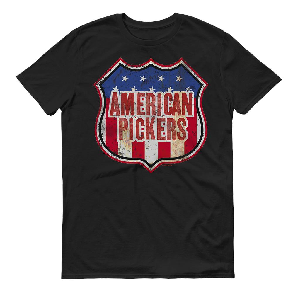 American Pickers Americana Men's Short Sleeve T-Shirt