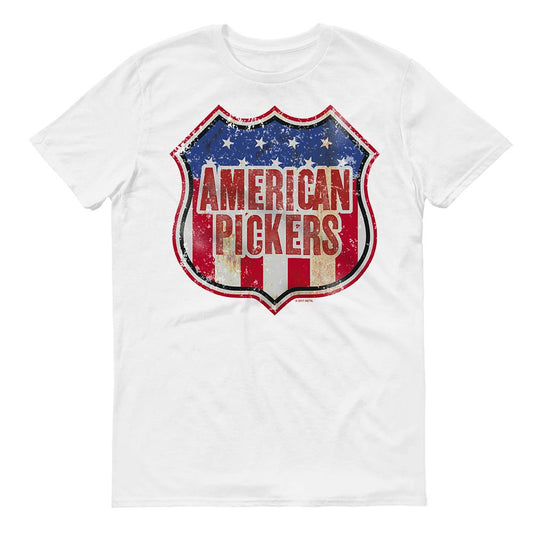 American Pickers Americana Men's Short Sleeve T-Shirt-0