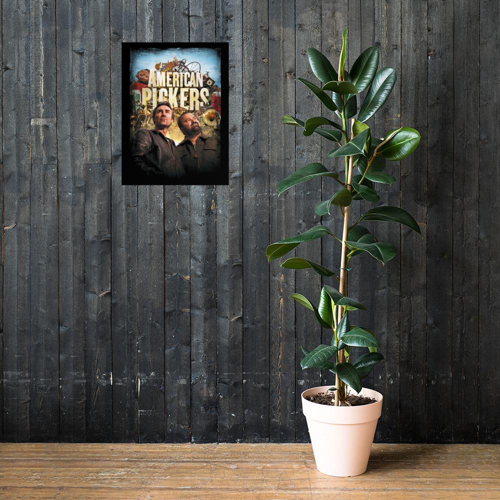 American Pickers Distressed Mike & Frank Poster