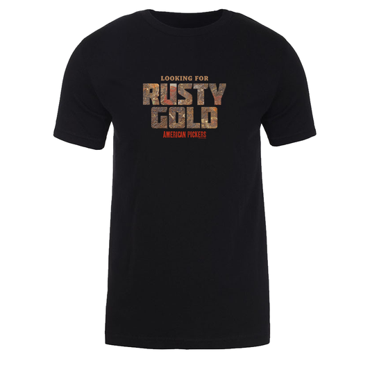 American Pickers Finding Rusty Gold Adult Unisex Sleeve T-Shirt-0