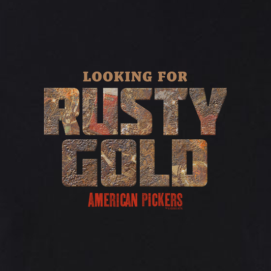 American Pickers Finding Rusty Gold Adult Unisex Sleeve T-Shirt-1