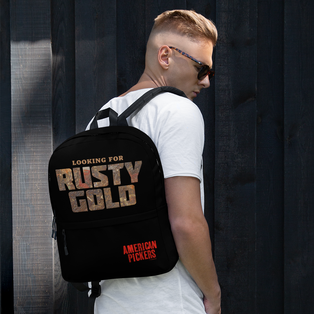 American Pickers Finding Rusty Gold Premium Backpack