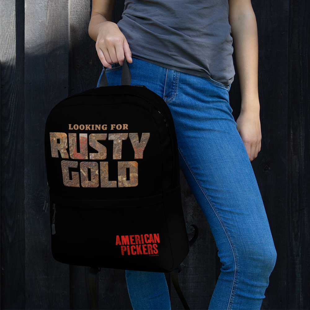 American Pickers Finding Rusty Gold Premium Backpack