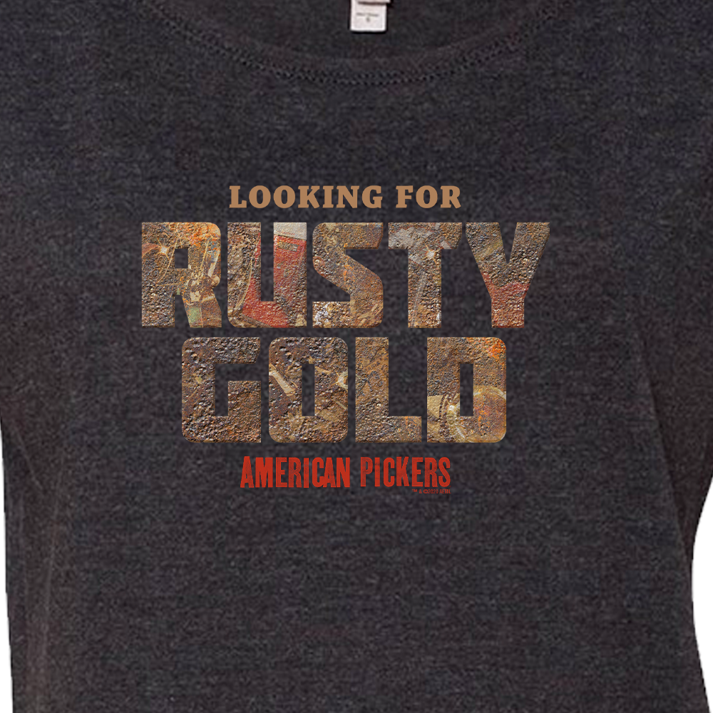 American Pickers Finding Rusty Gold Women's Tri-Blend Dolman T-Shirt