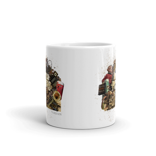 American Pickers Junkyard Treasures White Mug-5