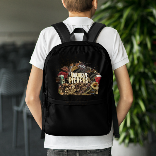 American Pickers Junkyard Treasures Premium Backpack-1