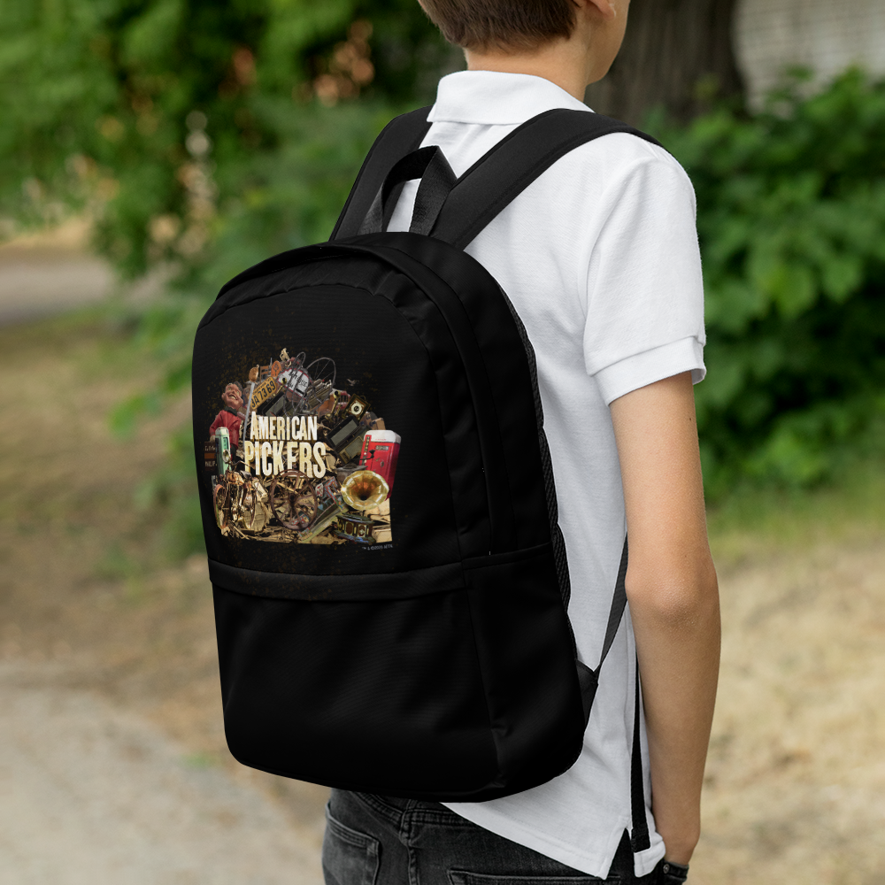 American Pickers Junkyard Treasures Premium Backpack