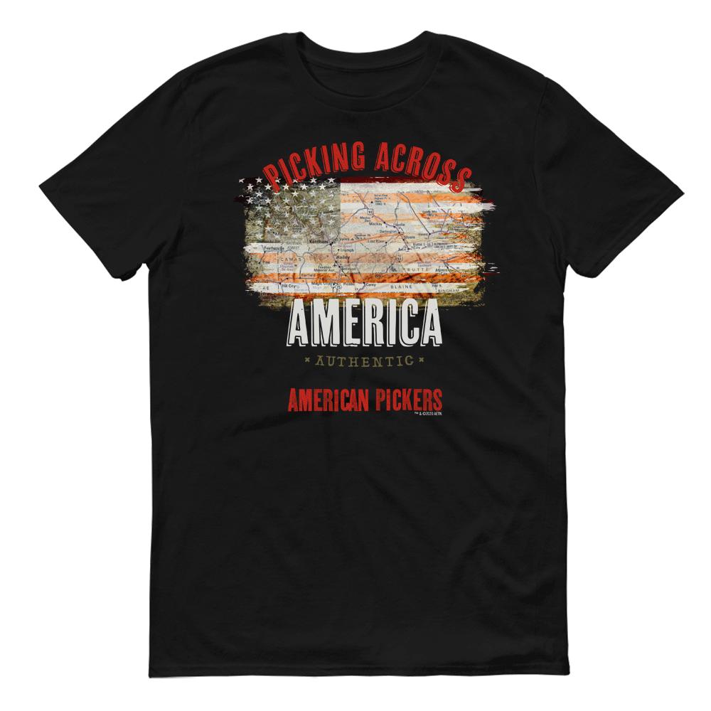 American Pickers Picking Across America Adult Short Sleeve T-Shirt