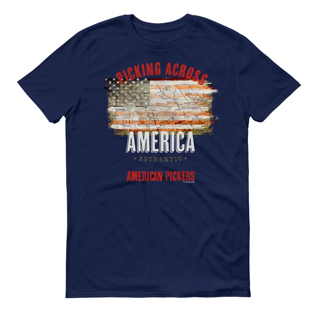 American Pickers Picking Across America Adult Short Sleeve T-Shirt