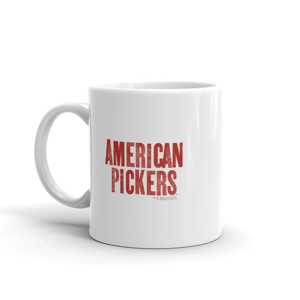 American Pickers Picking Across America White Mug