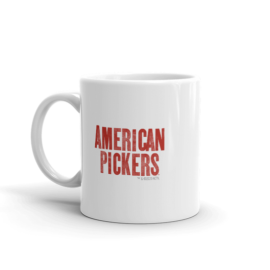 American Pickers Picking Across America White Mug-2