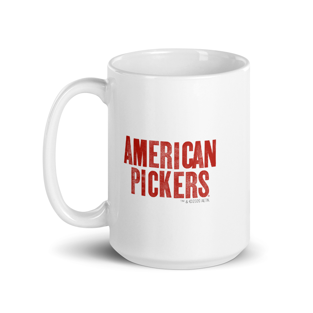 American Pickers Picking Across America White Mug