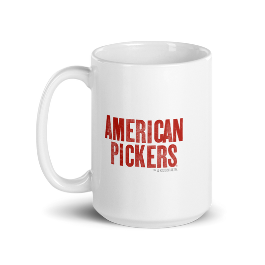 American Pickers Picking Across America White Mug-4