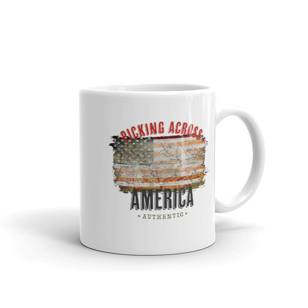 American Pickers Picking Across America White Mug