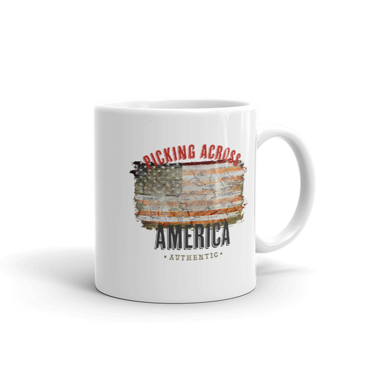 American Pickers Picking Across America White Mug-0