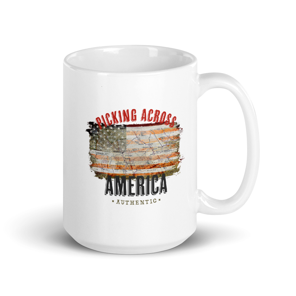 American Pickers Picking Across America White Mug