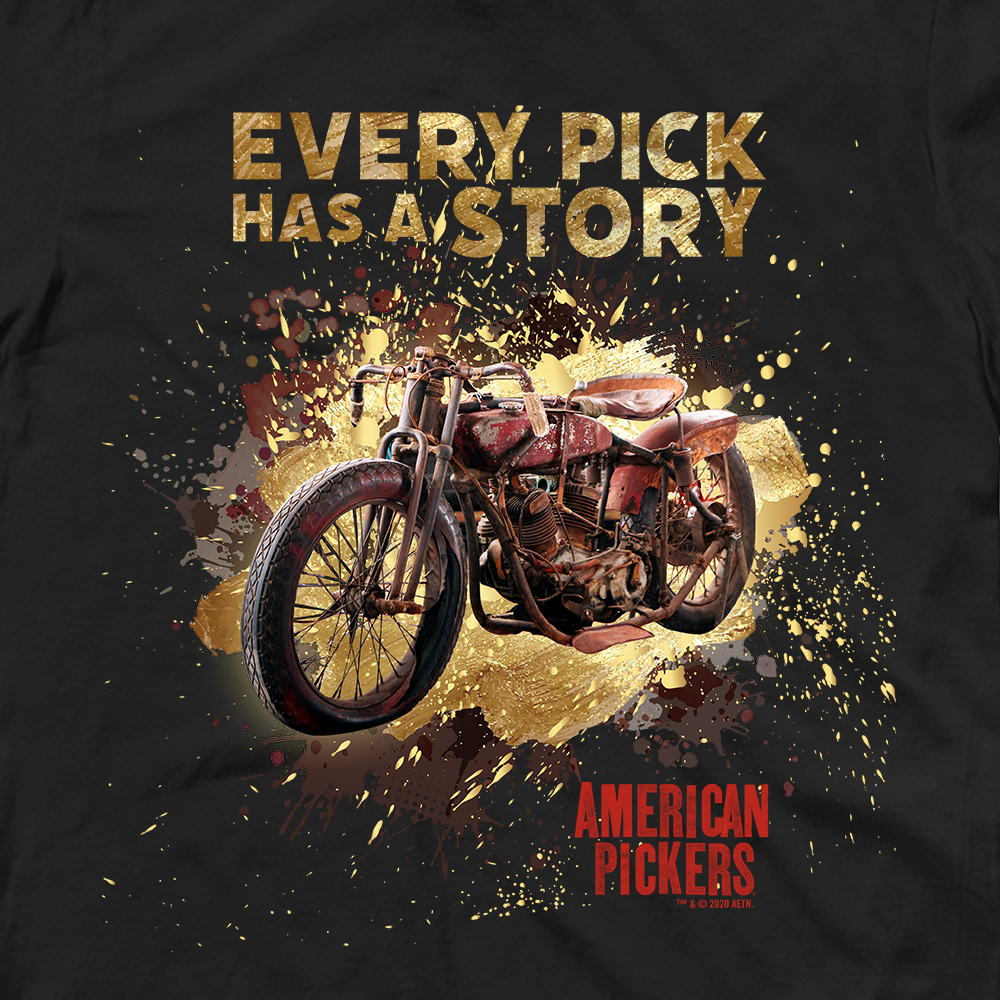 American Pickers Every Pick Has a Story Adult Short Sleeve T-Shirt