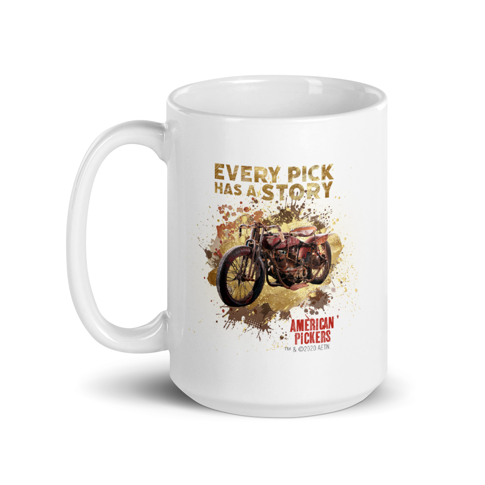 American Pickers Every Pick Has a Story White Mug