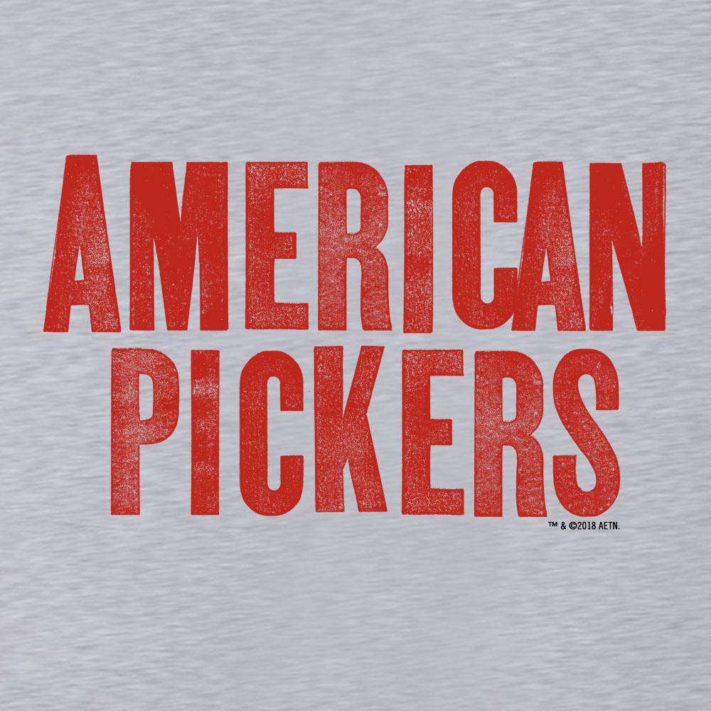 American Pickers Logo Tri-Blend Raglan Hoodie