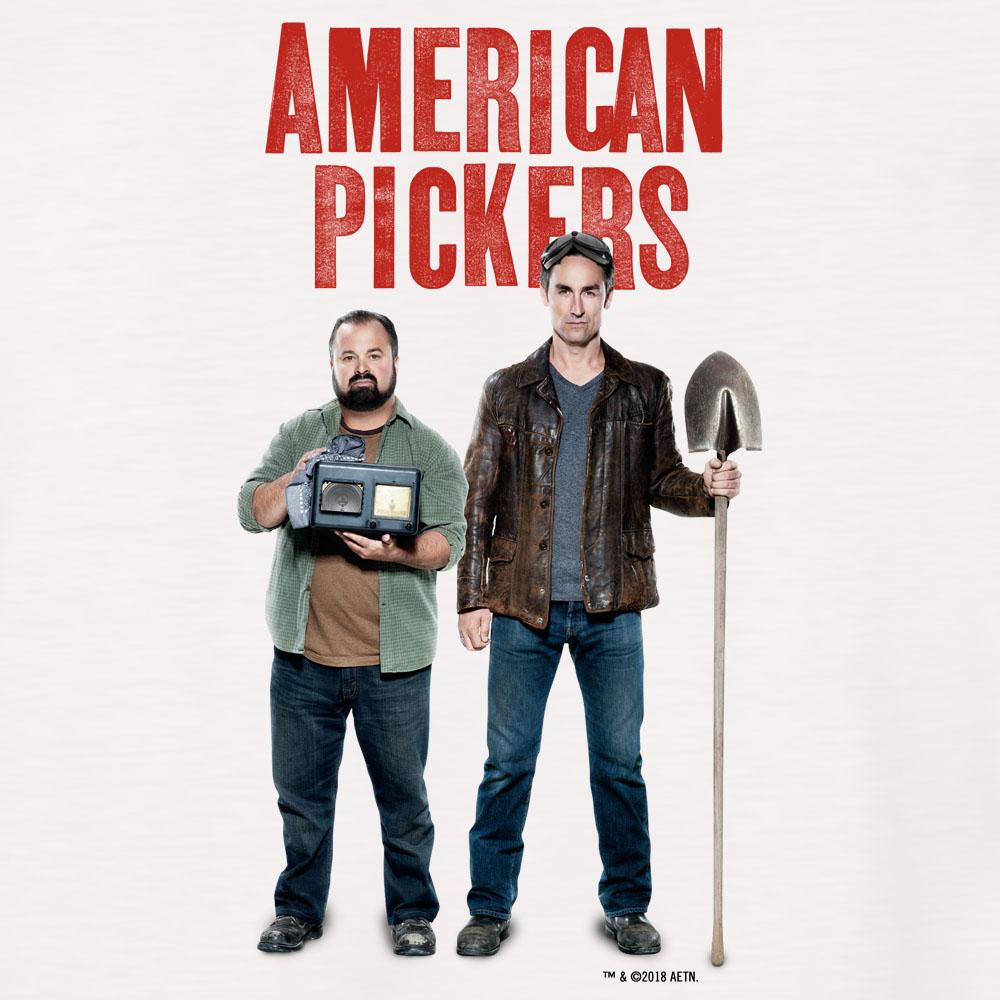 American Pickers Mike and Frank Men's Short Sleeve T-Shirt