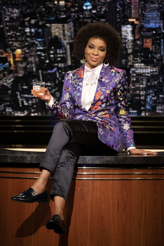 The Amber Ruffin Show On-Air Rocks Glass-1