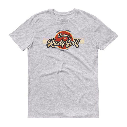 American Pickers Looking for Rusty Gold Circular Men's Short Sleeve T-Shirt