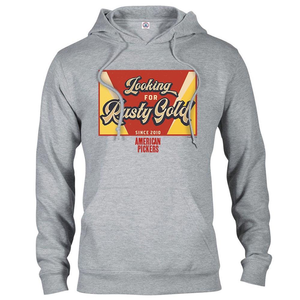 American Pickers Looking for Rusty Gold Hooded Sweatshirt