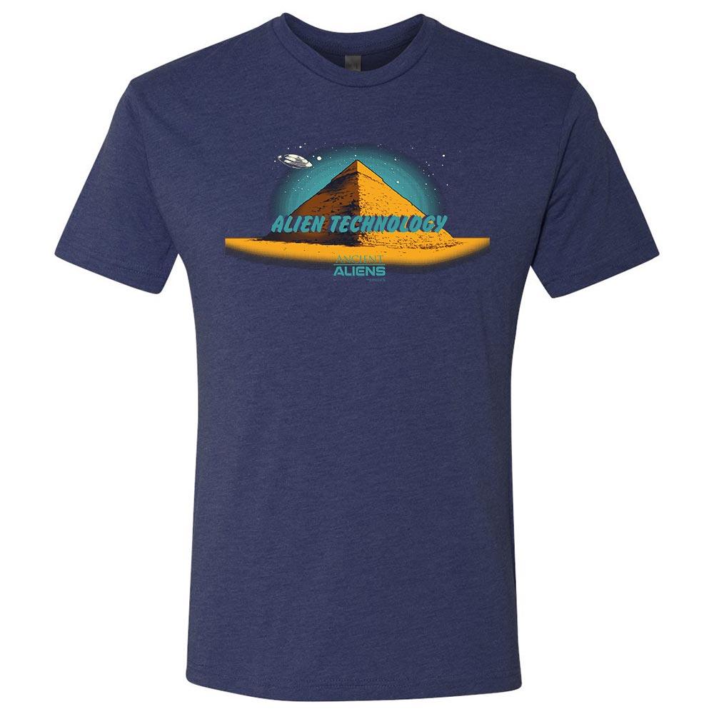 Ancient Aliens Alien Technology Men's Tri-Blend Short Sleeve T-Shirt