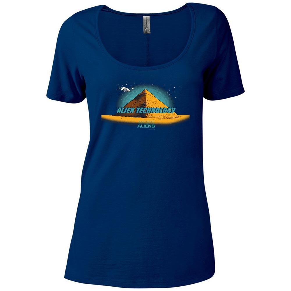 Ancient Aliens Alien Technology Women's Relaxed Scoop Neck T-Shirt
