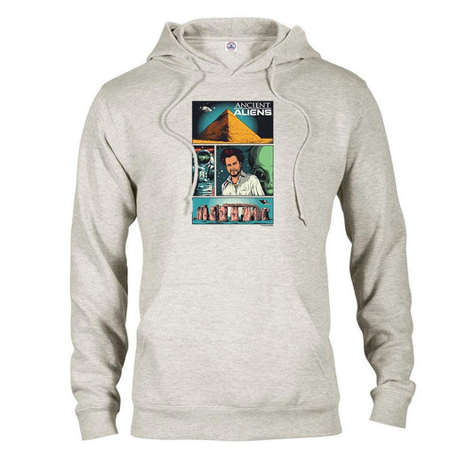 Ancient Aliens Comic Page Hooded Sweatshirt