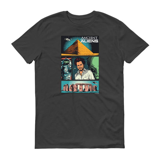 Ancient Aliens Comic Page Men's Short Sleeve T-Shirt