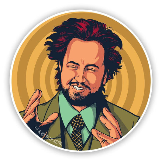 Ancient Aliens Giorgio Stickers
