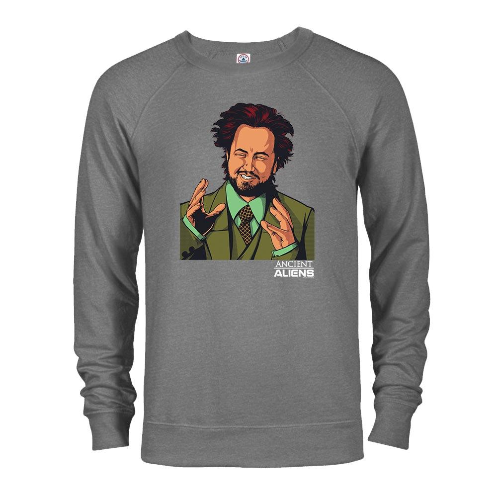 Ancient Aliens Giorgio Lightweight Crew Neck Sweatshirt