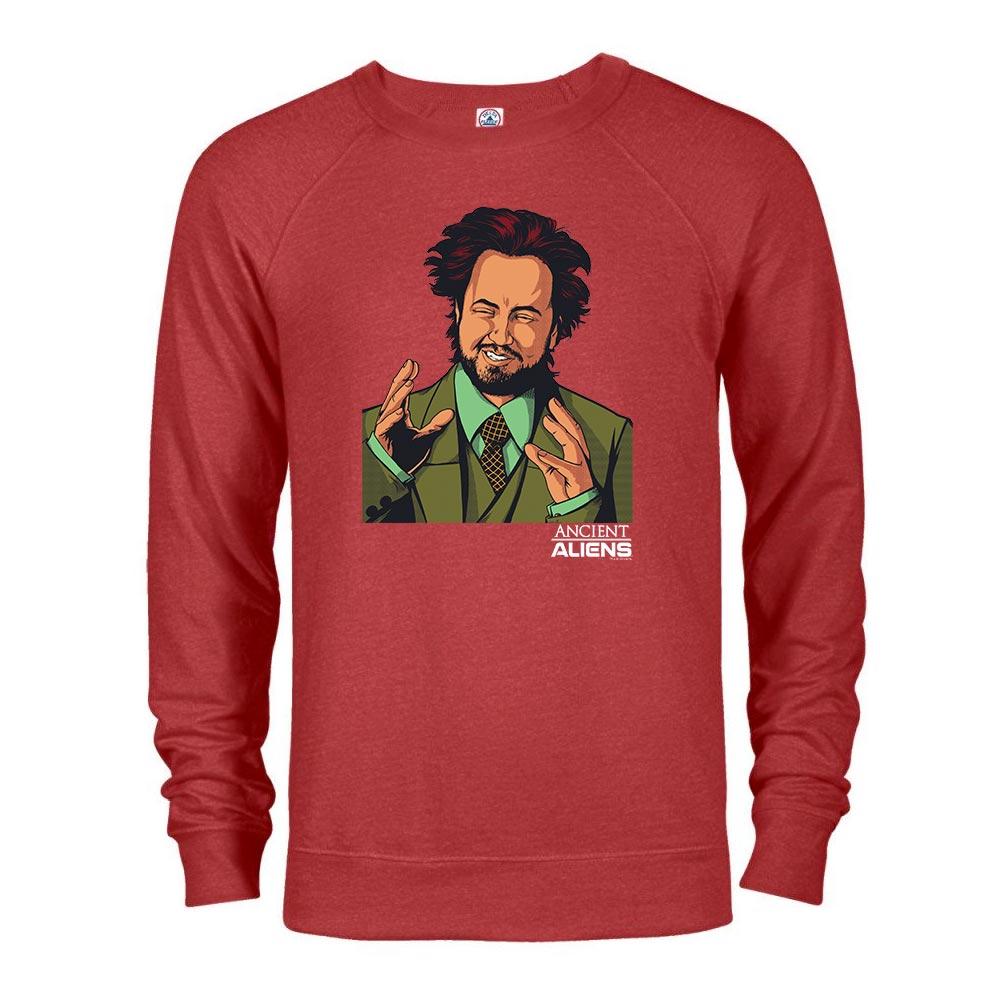 Ancient Aliens Giorgio Lightweight Crew Neck Sweatshirt