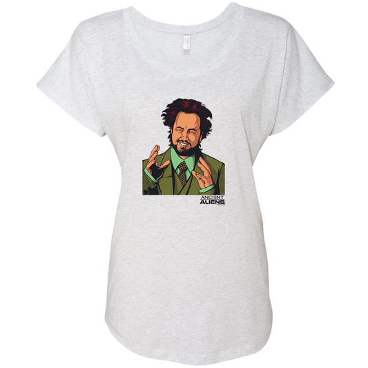 Ancient Aliens Giorgio Women's Tri-Blend Dolman T-Shirt