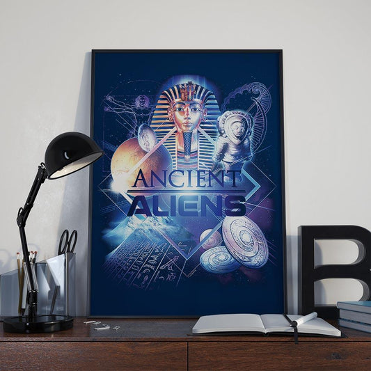 Ancient Aliens History of Man Poster - 18" x 24"