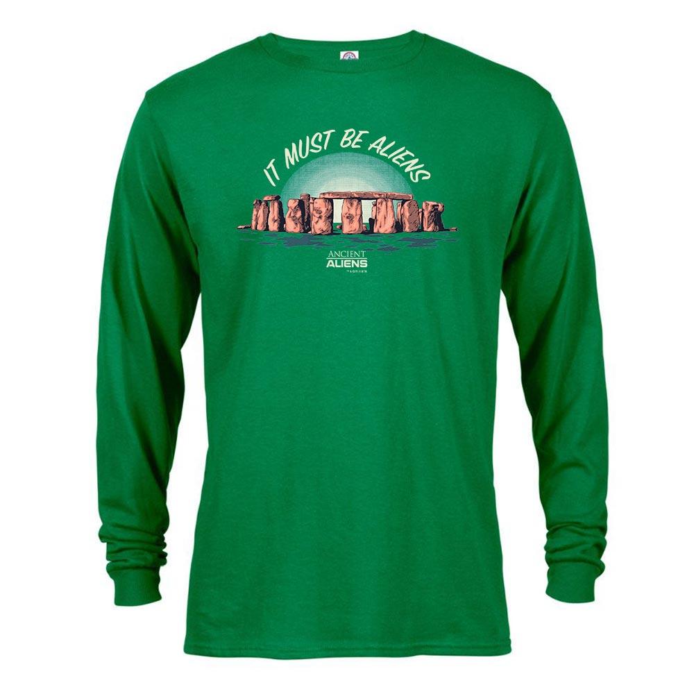 Ancient Aliens It Must Be Aliens Long Sleeve T-Shirt