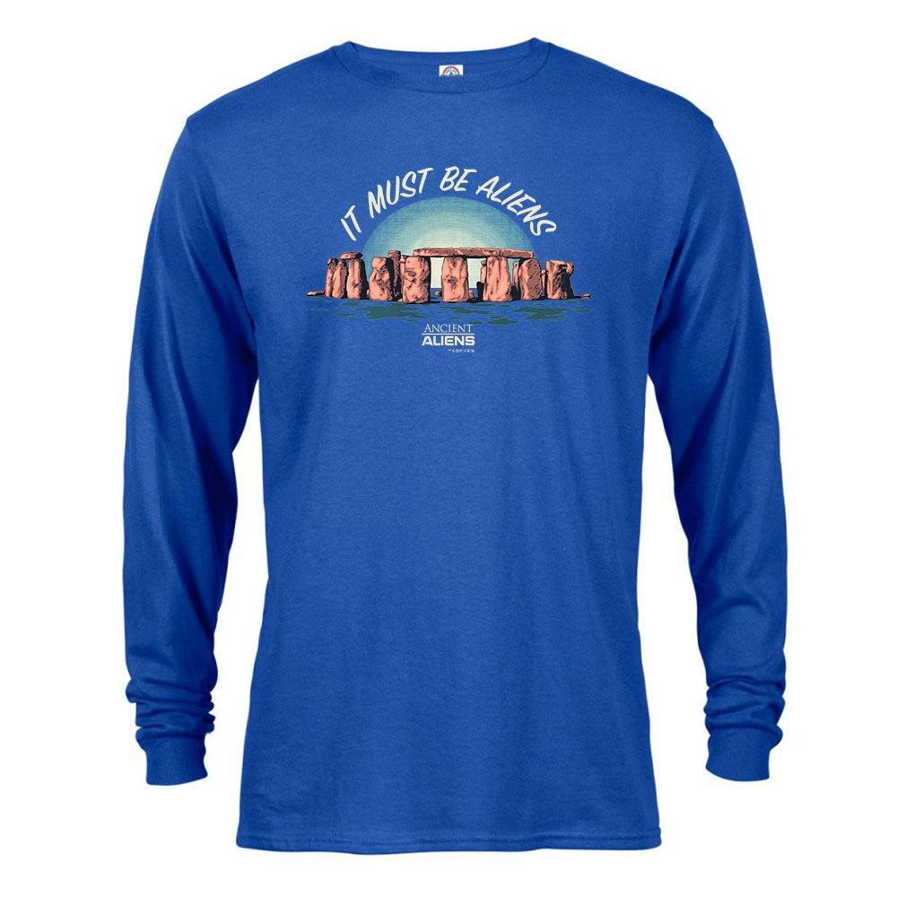 Ancient Aliens It Must Be Aliens Long Sleeve T-Shirt