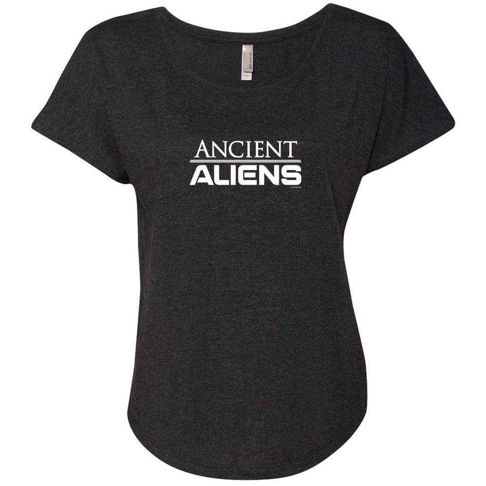 Ancient Aliens Logo Women's Tri-Blend Dolman T-Shirt