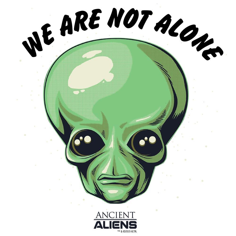 Ancient Aliens We are Not Alone Men's Short Sleeve T-Shirt