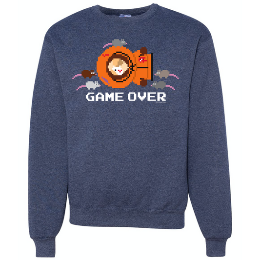 South Park Kenny Game Over Crew Neck Sweatshirt-1