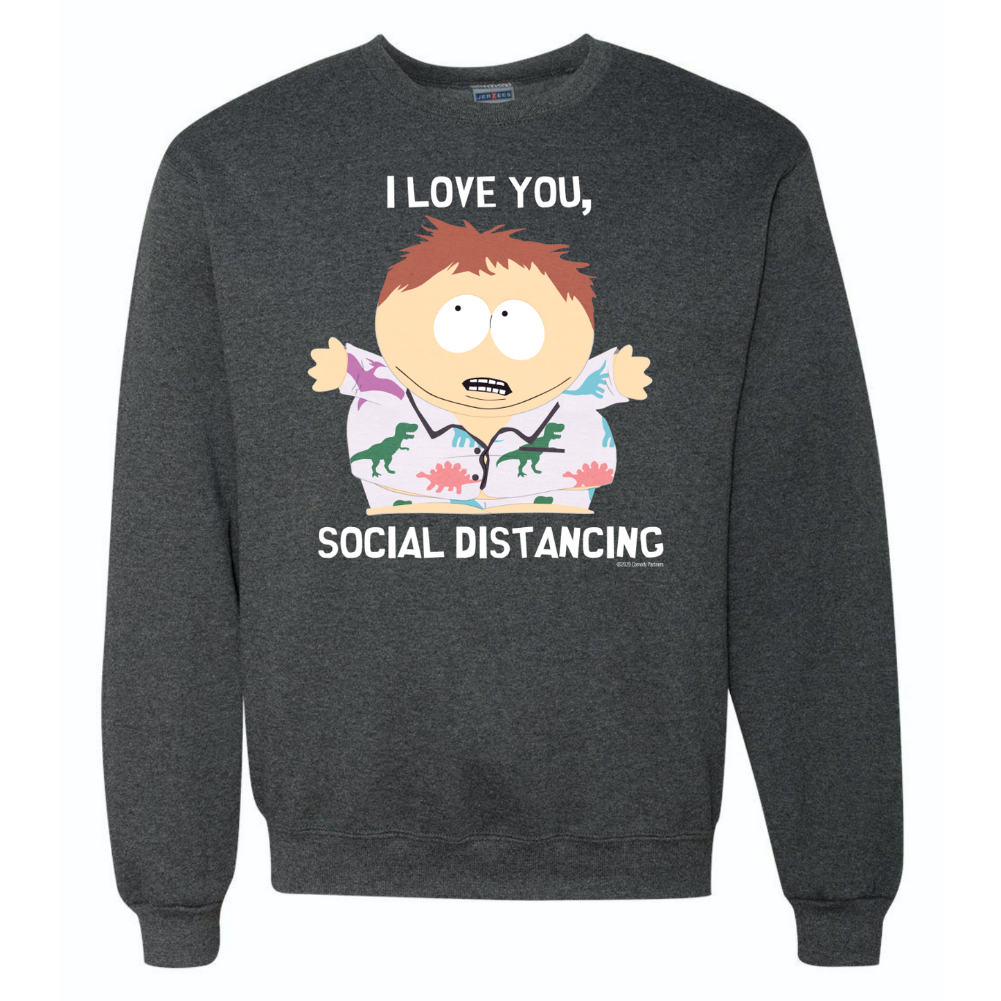 South Park I Love You Social Distancing Crew Neck Sweatshirt