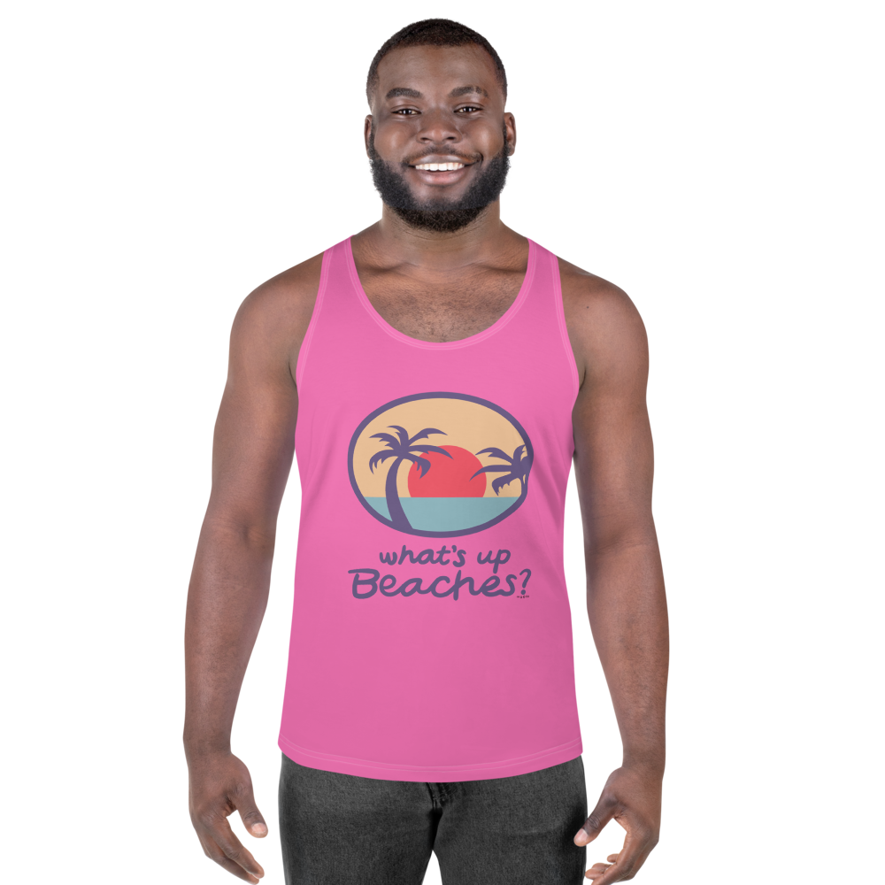 Brooklyn Nine-Nine Captain Holt's What's Up Beaches All-Over Print Tank Top