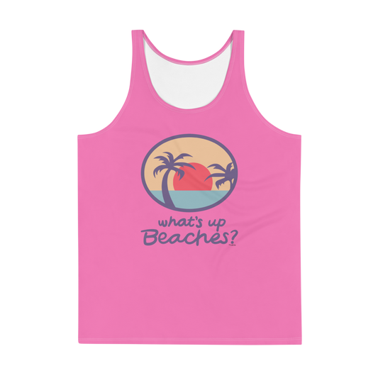 Brooklyn Nine-Nine Captain Holt's What's Up Beaches All-Over Print Tank Top-0