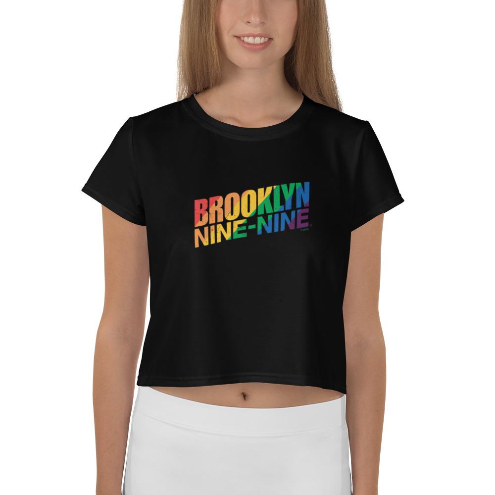 Brooklyn Nine-Nine Pride Women's All-Over Print Crop T-Shirt