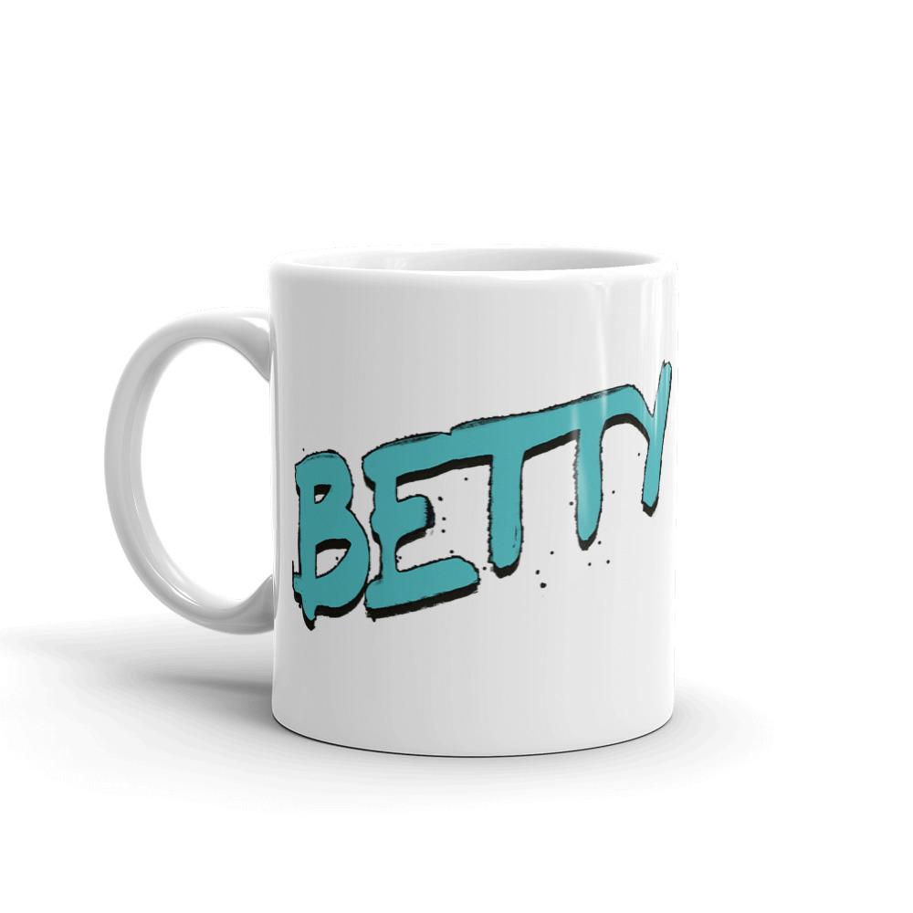 Betty Logo White Mug