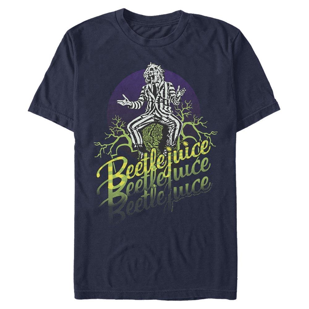 Beetlejuice Stacked Short Sleeve T-Shirt