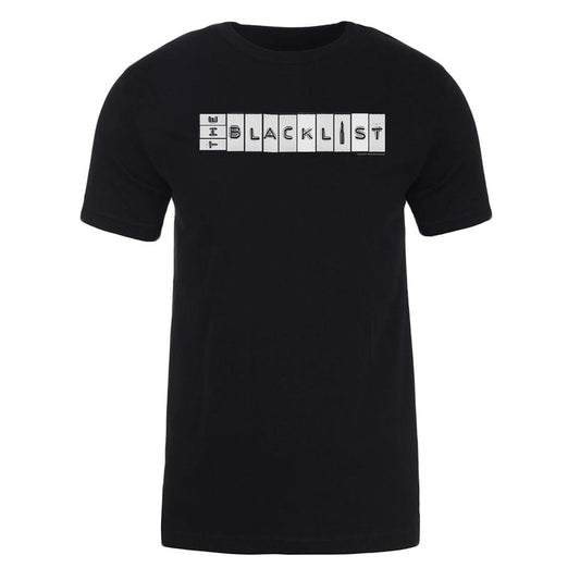 The Blacklist Bullet Adult Short Sleeve T-Shirt-1